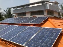 5KW solar rooftop at sidhartha layout in Mysore